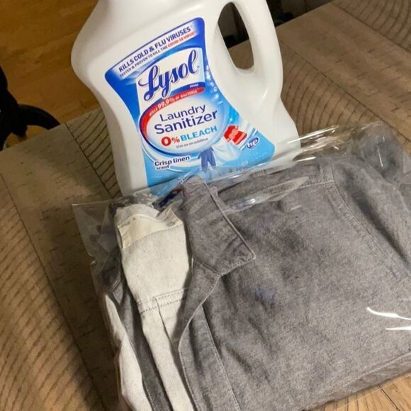 rag & bone Front Button Denim Shirt Dress with 4 pockets. 100% Cotton. - Picture 13 of 17